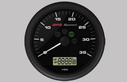 Marine GPS Speedometer 0-35 kn